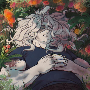 HALF BODY + simple background