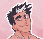 lineart + colors + shading + gradient bg $17